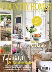 Titelseite des Magazins COUNTRY HOMES