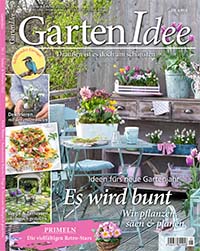 Titelseite des Magazins GartenIdee