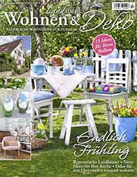 Titelseite des Magazins LandIDEE – WOHNEN & DEKO