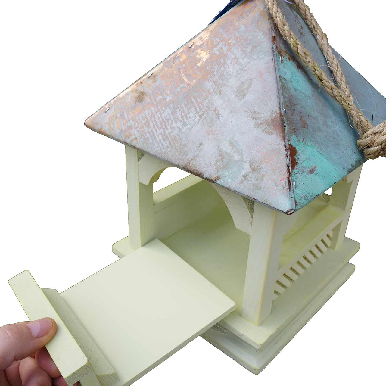 Vogelfutterhaus hängend