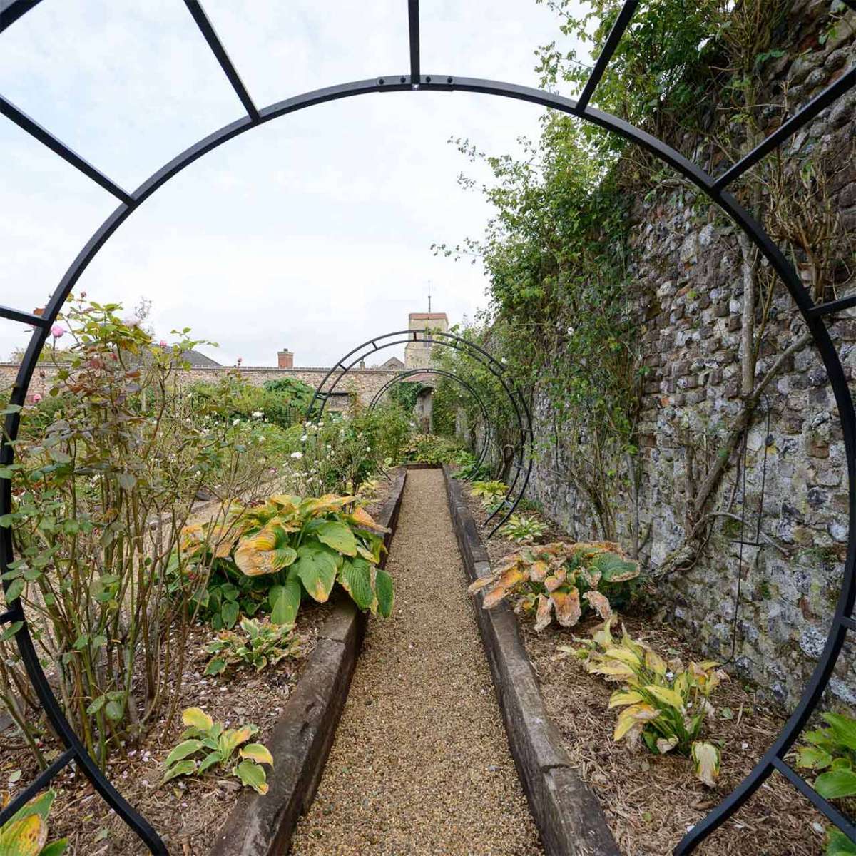 Rosenbogen »Moon Gate« Rosenbögen aus Metall Rosenbögen