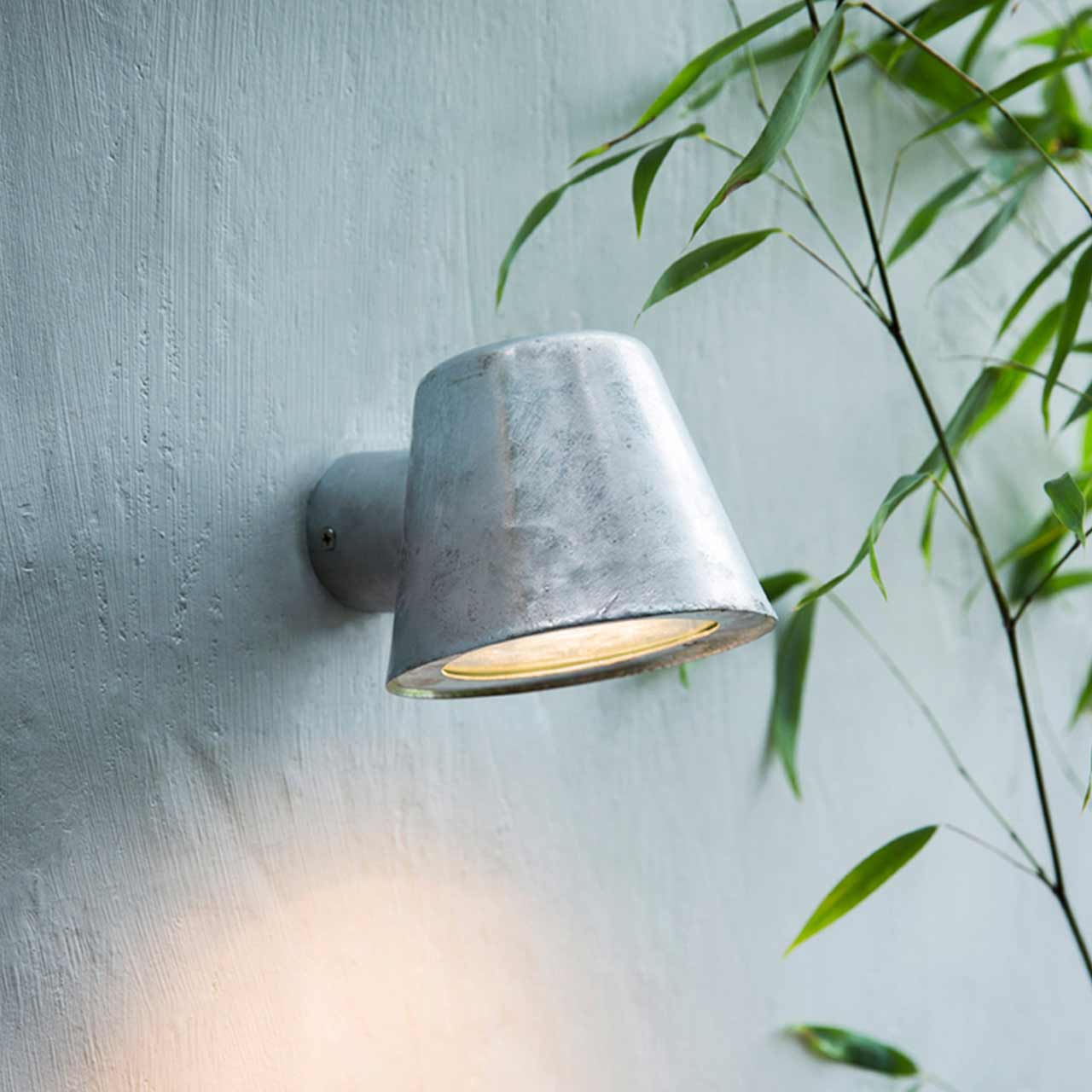 Außenlampe zink