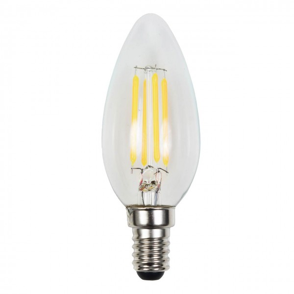 LED E14 Kerzen-Glühlampe 4W 2700K - dimmbar