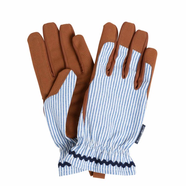Gartenhandschuhe von Burgon & Ball Blau Gestreift