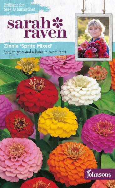 Zinnia Sprite Mixed Sarah Raven