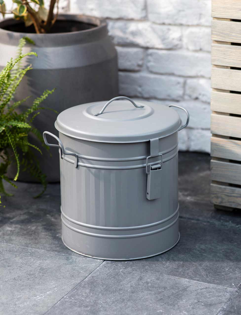 Komposteimer Küche Komposteimer 5 Liter Für Die Küche - Edelstahl Mit Geruchsfilter, Silber Mülleimer Mit Deckel