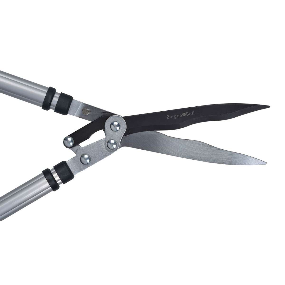 Siena Garden Heckenschere Mit Wellenschliff - 55cm Mit Holzgriffen Für Sauberen Schnitt