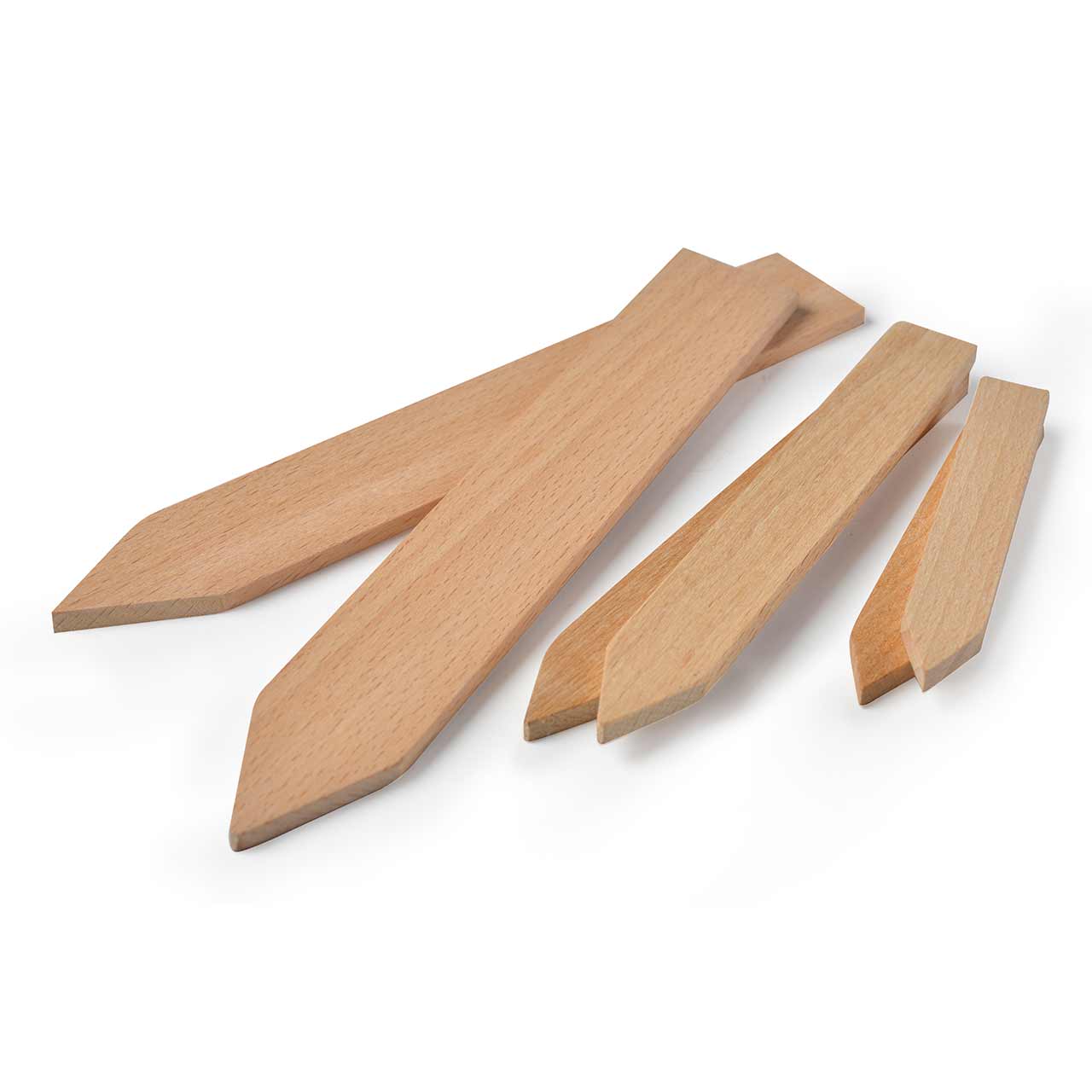 Pflanzenetiketten Aus Holz – 250 Stück, 30,5 Cm, Biologisch Abbaubar, Mit Glatter Schreibfläche