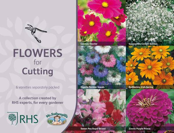 Blumensamenmischung Flowers for Cutting RHS Collection