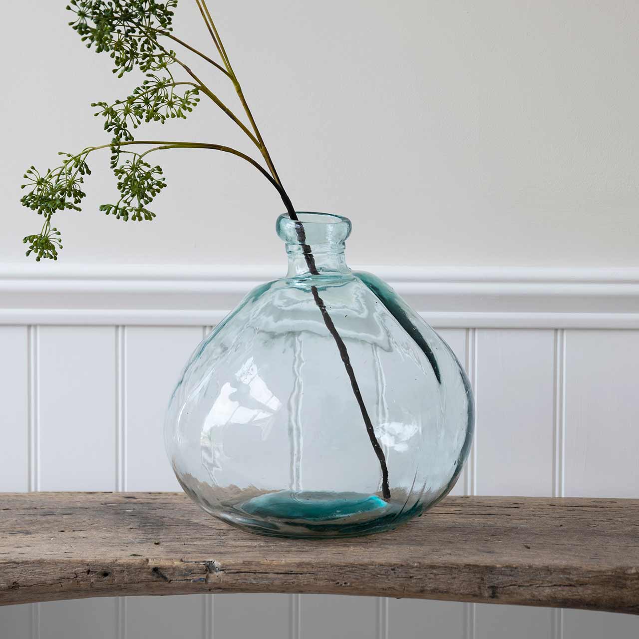 Glasvase »Wide Bubble« Glasvasen Accessoires Wohnen The Garden Shop