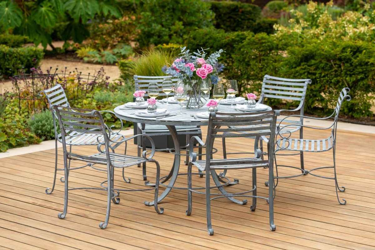 GartenmöbelSet »Southwold« mit rundem Tisch Ø1,3 m GartenmöbelSet