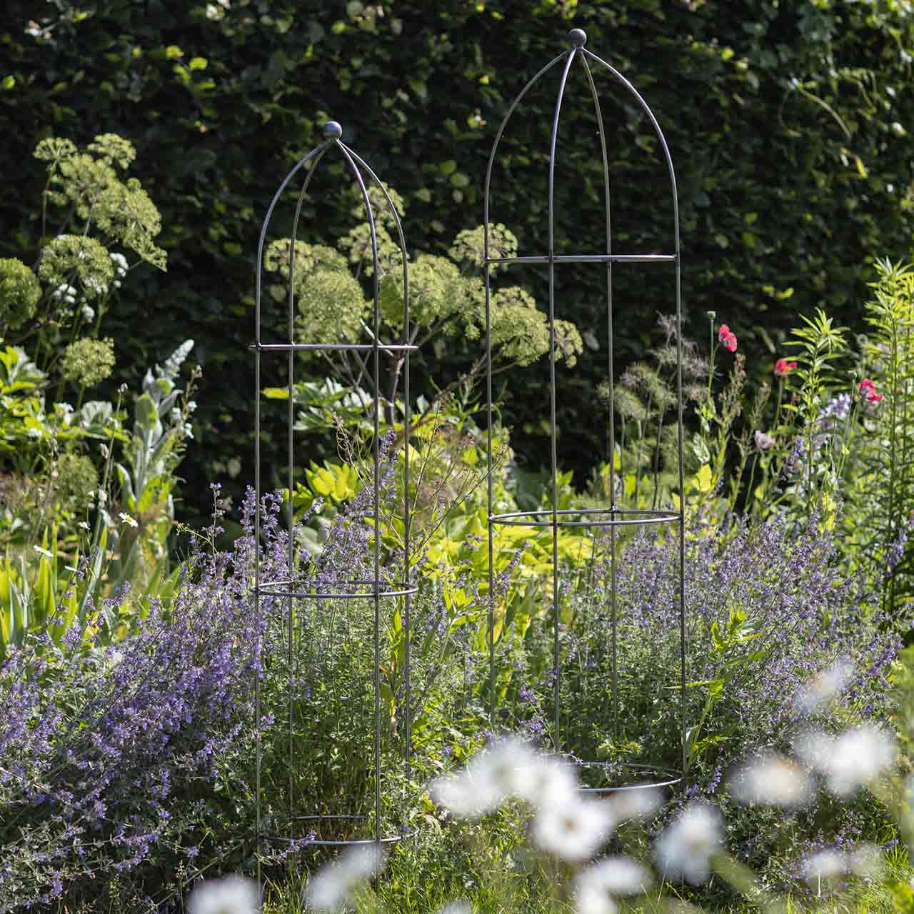 DELUKE Hochbeet Für Garten Oskar Anthrazit | 480x8 Produktbild-Vorschau 2