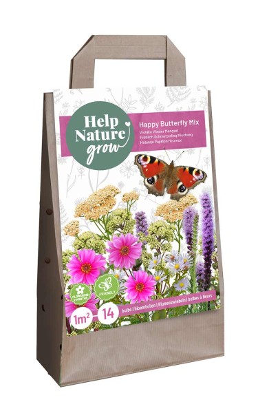 Blumen-Kollektion »Help Nature grow - Happy Butterfly Mix«