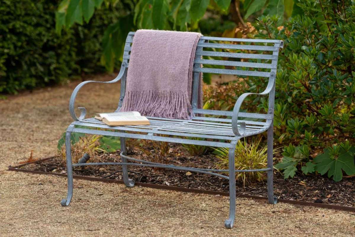 Gartenbank Metall 2 Sitzer The Garden Shop