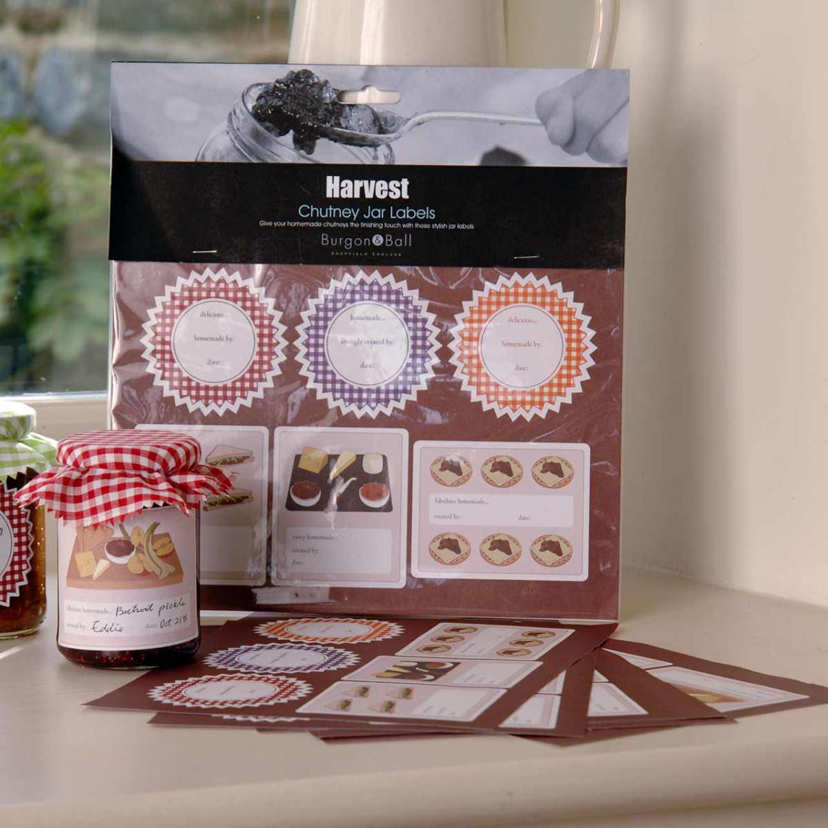 Etiketten für Marmeladengläser | Ernten und Einlagern | Ernte und