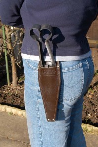 Holster für Formschnittscheren