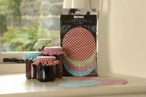 Marmeladenglas-Haube im 12er Set
