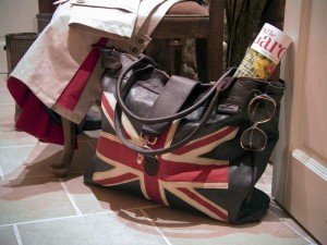 Bradleys Ledertasche The Classic Large Flag Weekend Bag