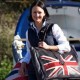 Bradleys Ledertasche The Classic Large Flag Weekend Bag