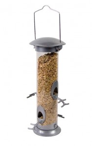 Futtersäule für Vogelfutter-Samen