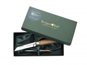 Taschenmesser mit Schärfstahl im Geschenkset von Burgon & Ball